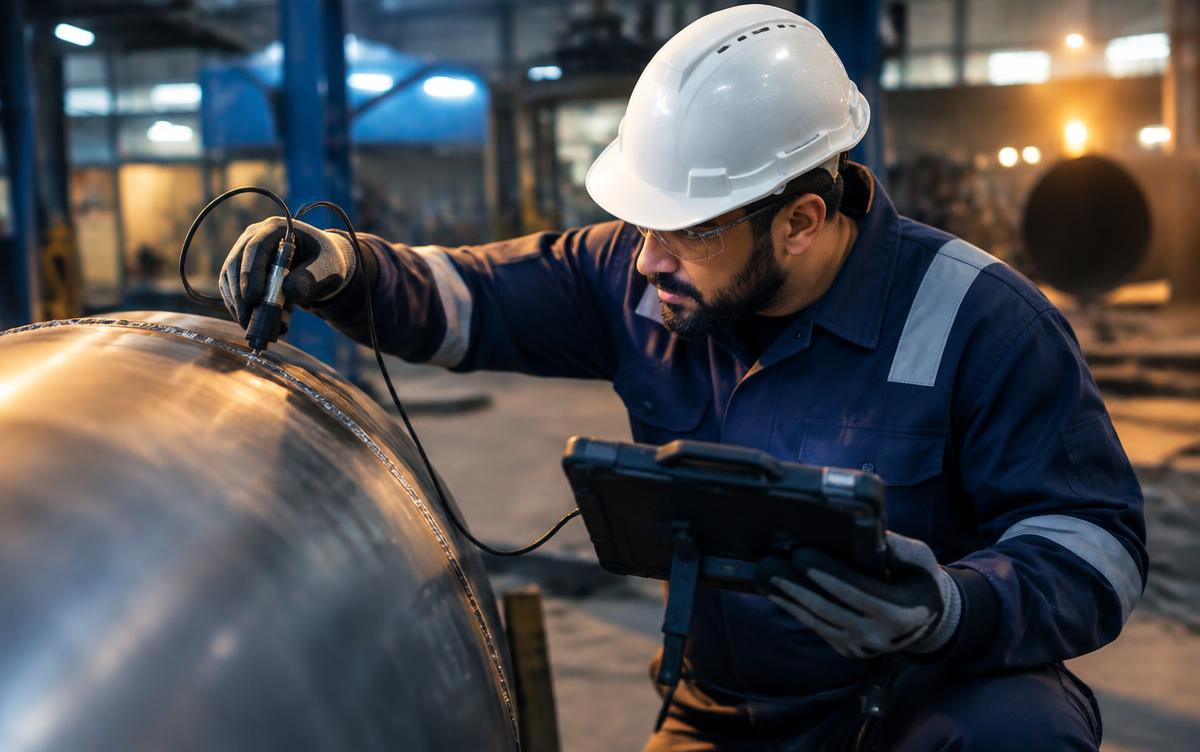 الاختبار والفحص وضمان الجودة ودعم HSE